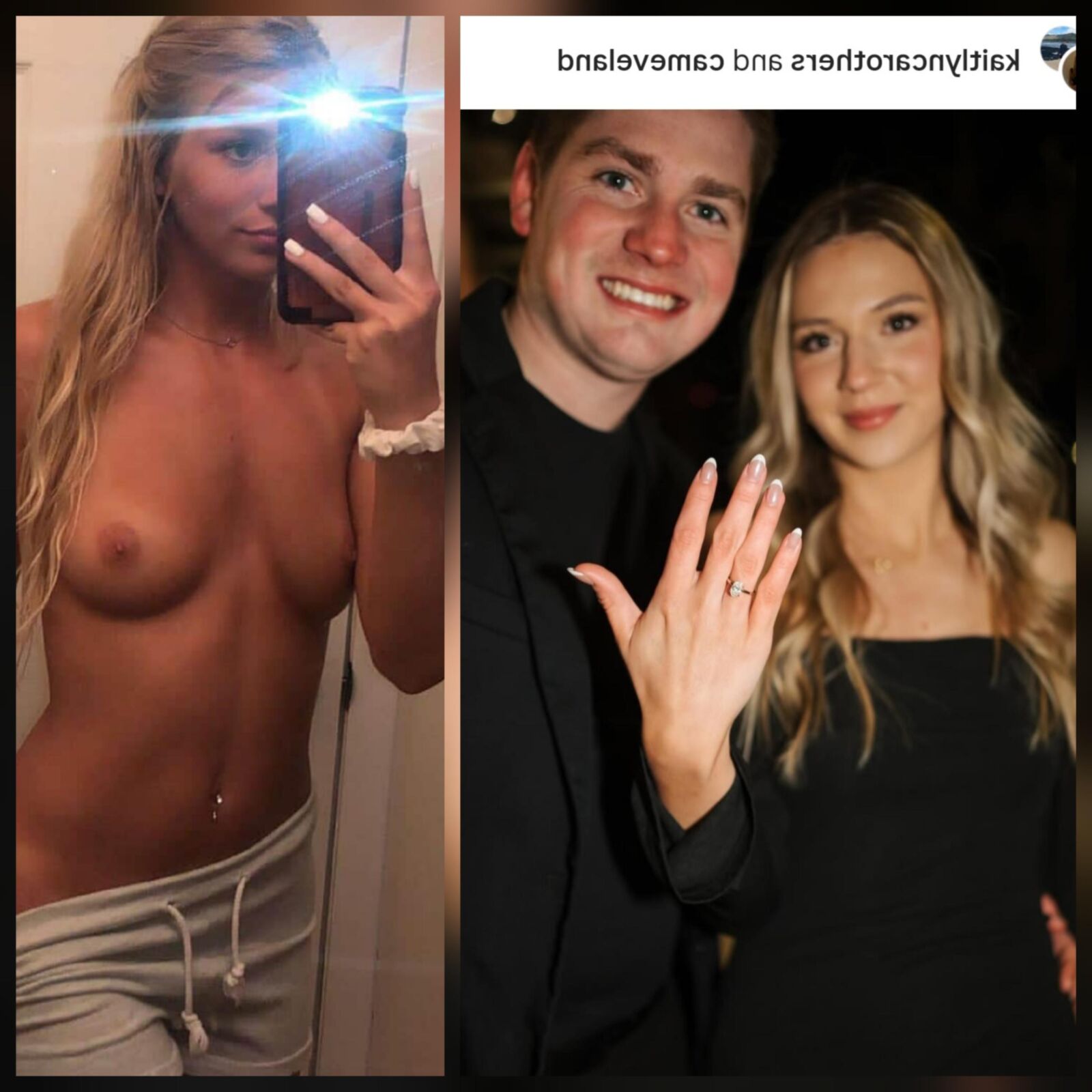 Kaitlyn loves flashing