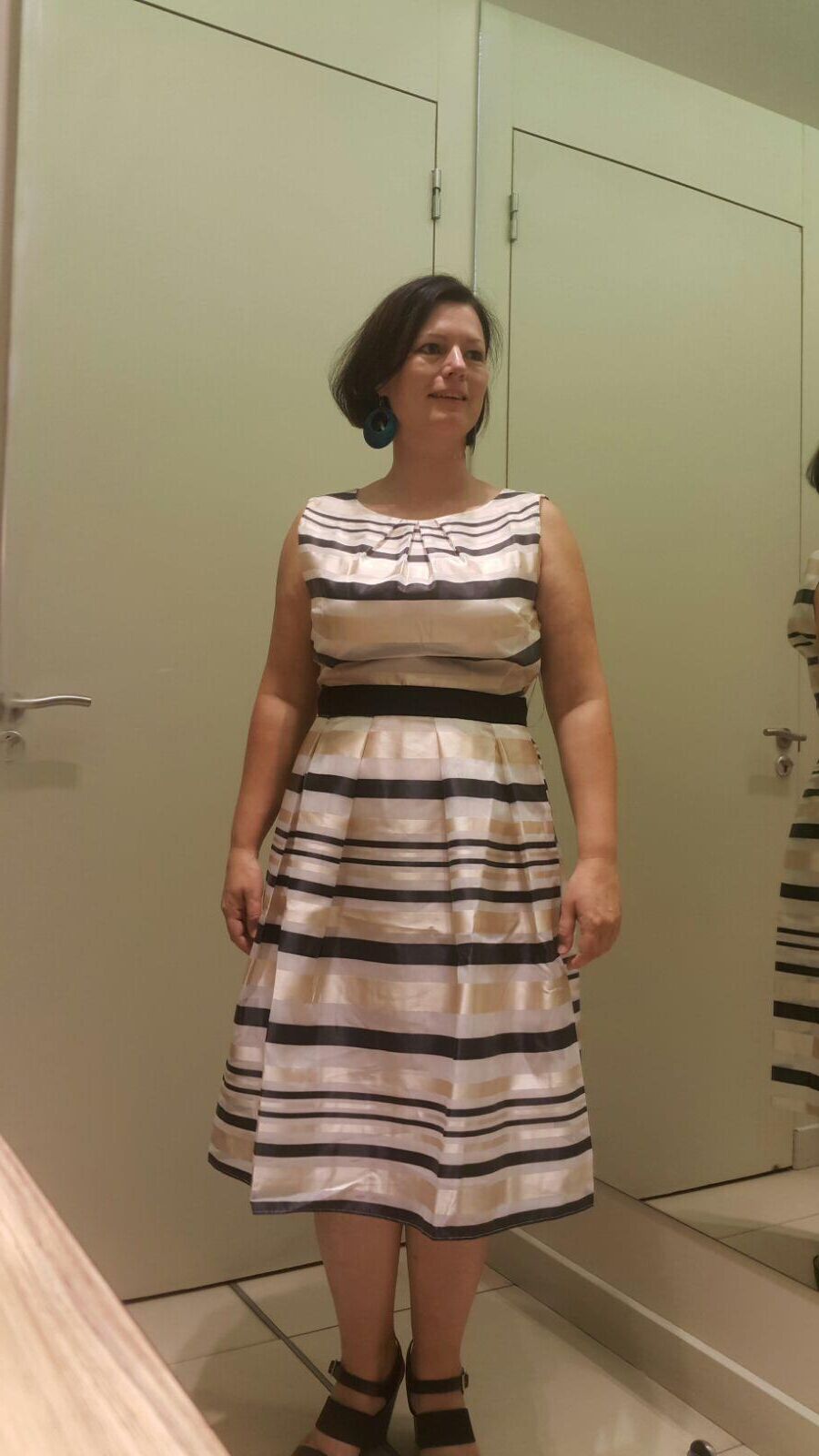 My real unaware Exposed big breasted German wife part 
