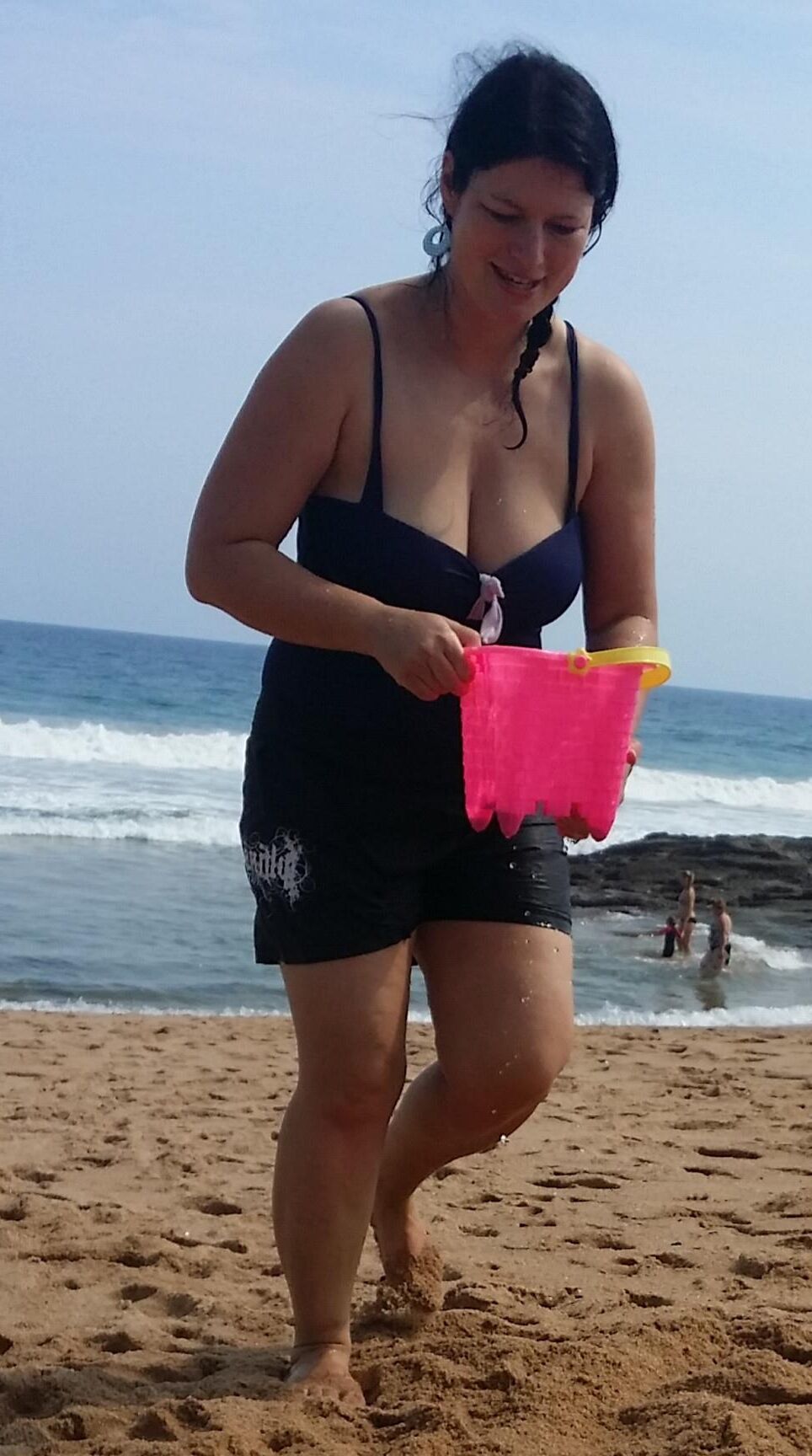My real unaware Exposed big breasted German wife part 