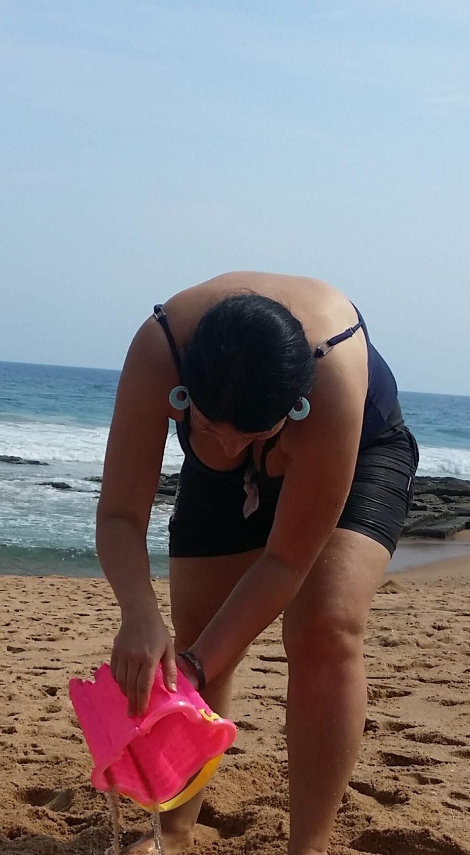 My real unaware Exposed big breasted German wife part 