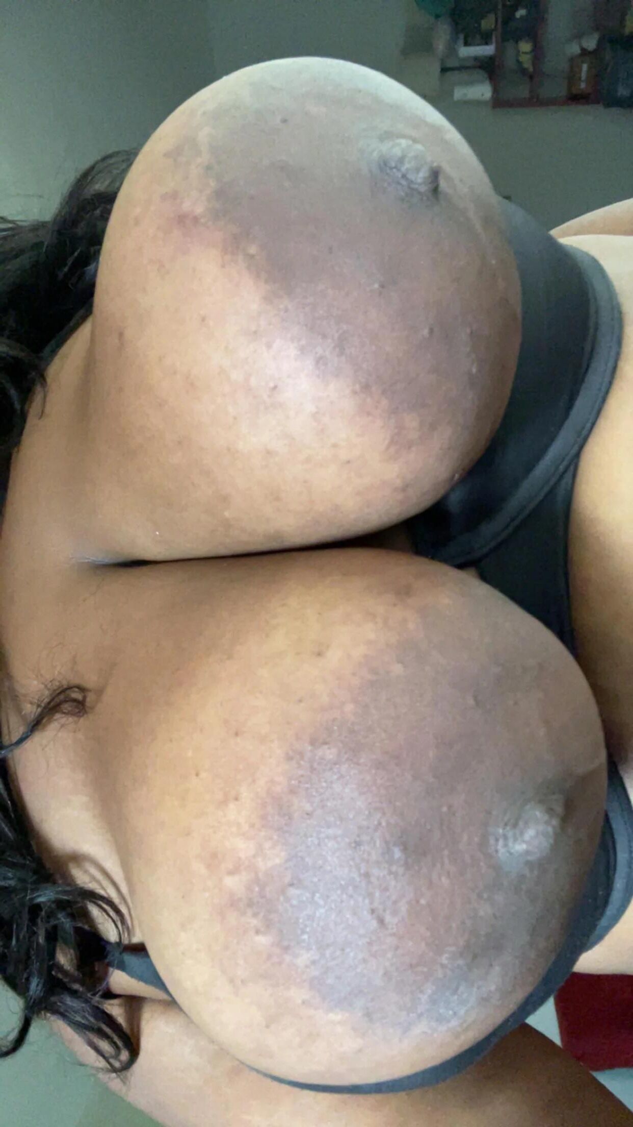 Reddit u/Kityyyomg Big Saggy Tits Huge Areola Ebony 