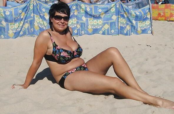 Top Busting Swimsuit Tits 