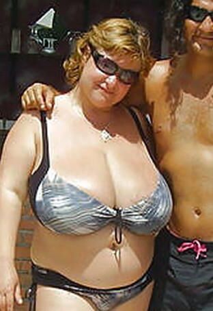 Top Busting Swimsuit Tits 