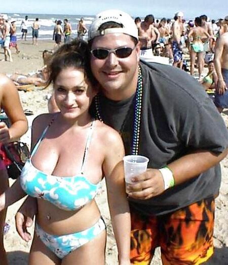 Top Busting Swimsuit Tits 