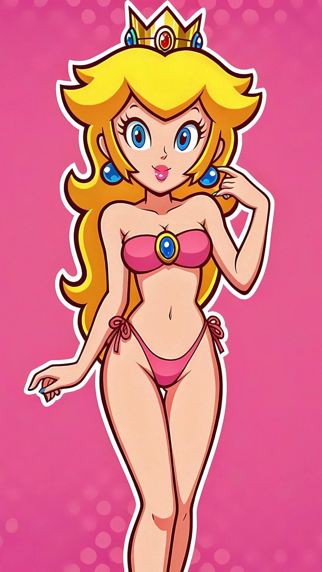 Super Mario Prinzessin Pfirsich