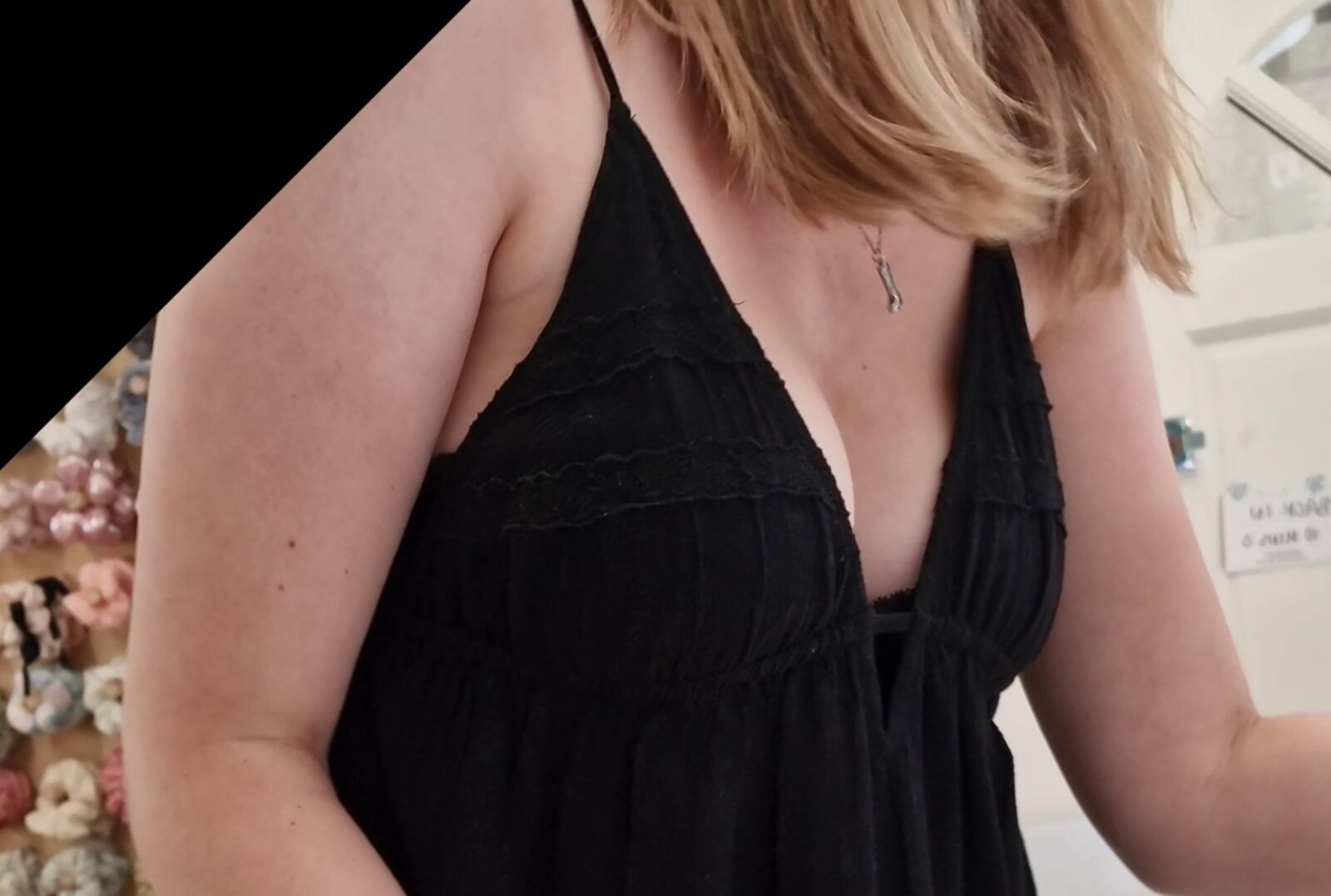 Ladenassistenten machen es zu einfach blonde Downblouse