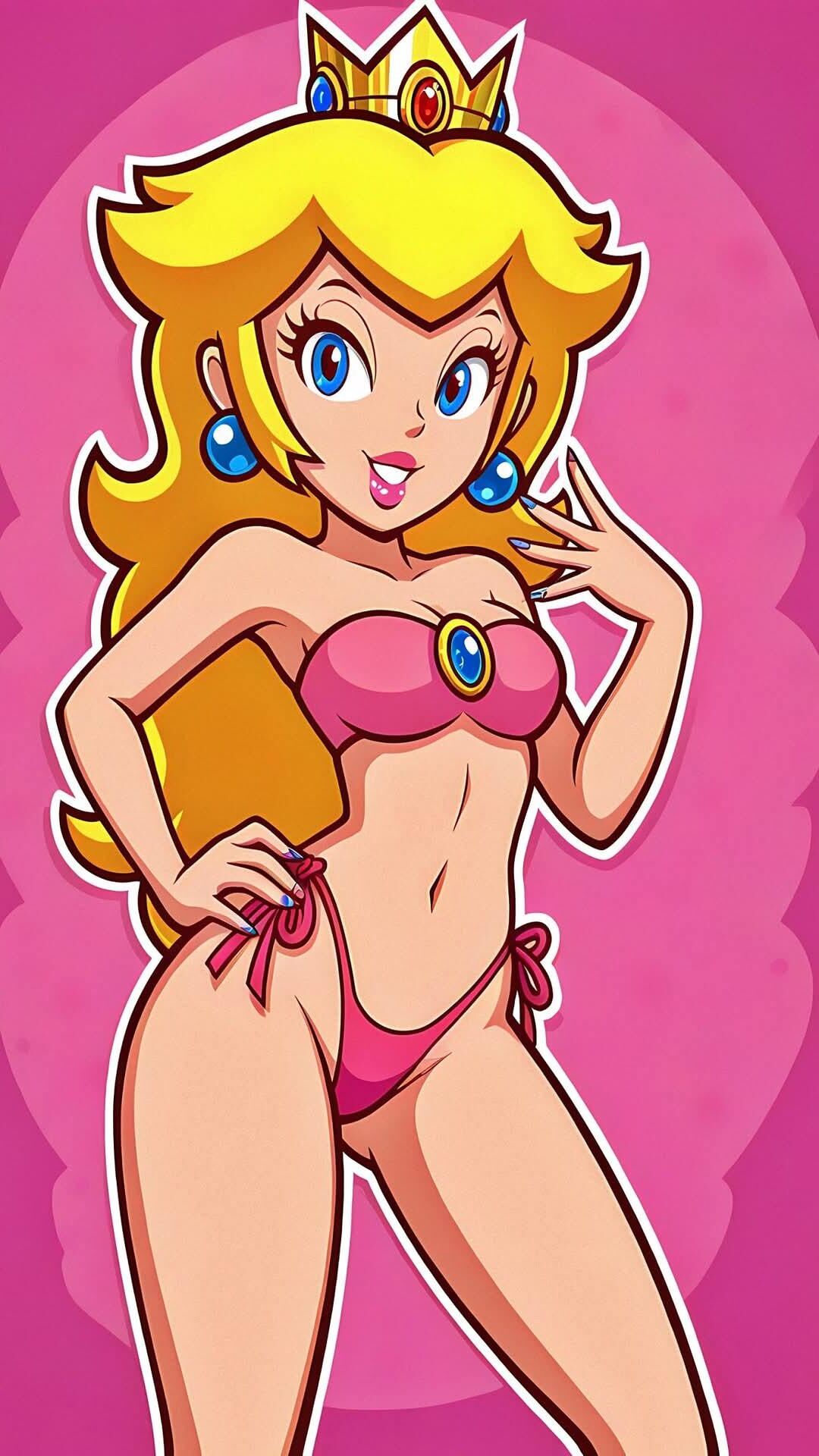 Super Mario Prinzessin Pfirsich
