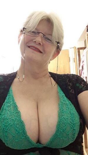 with their large cleavage they challenge you to touch