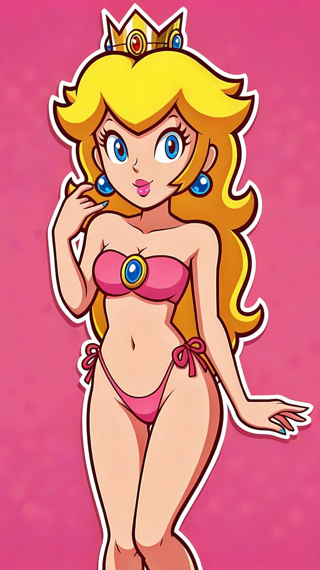 Super Mario Prinzessin Pfirsich