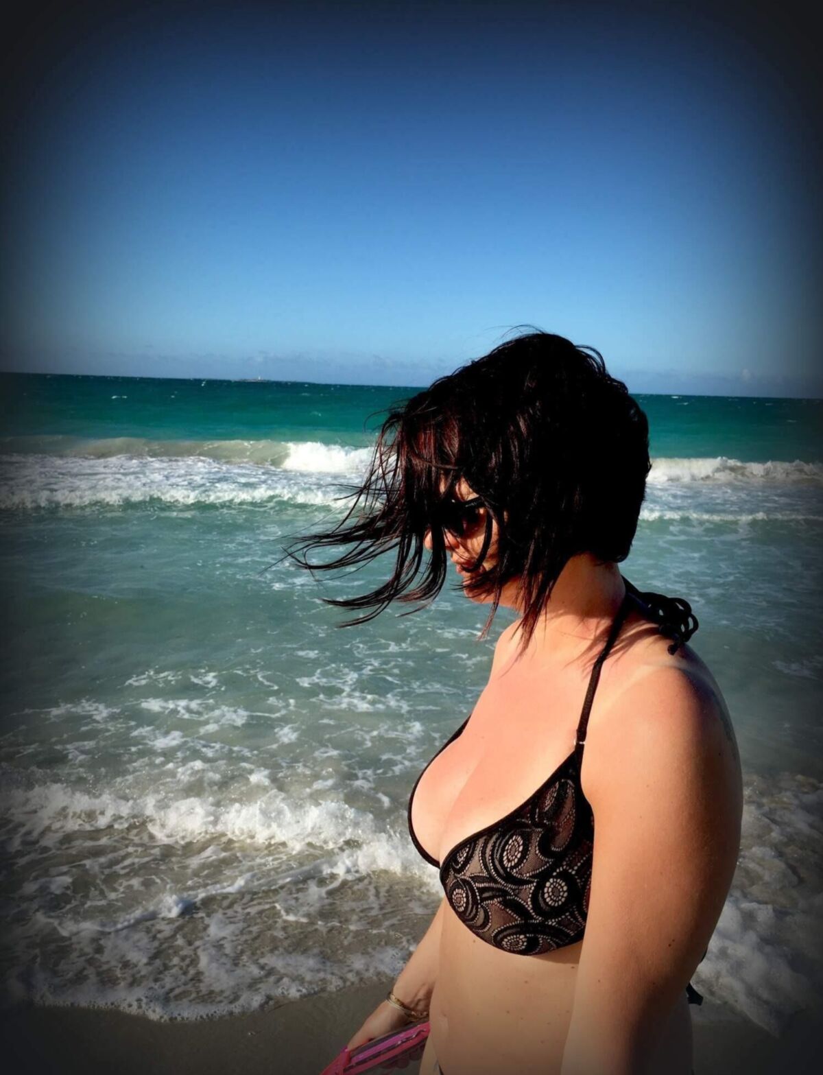 Husband shares wife's holiday snaps