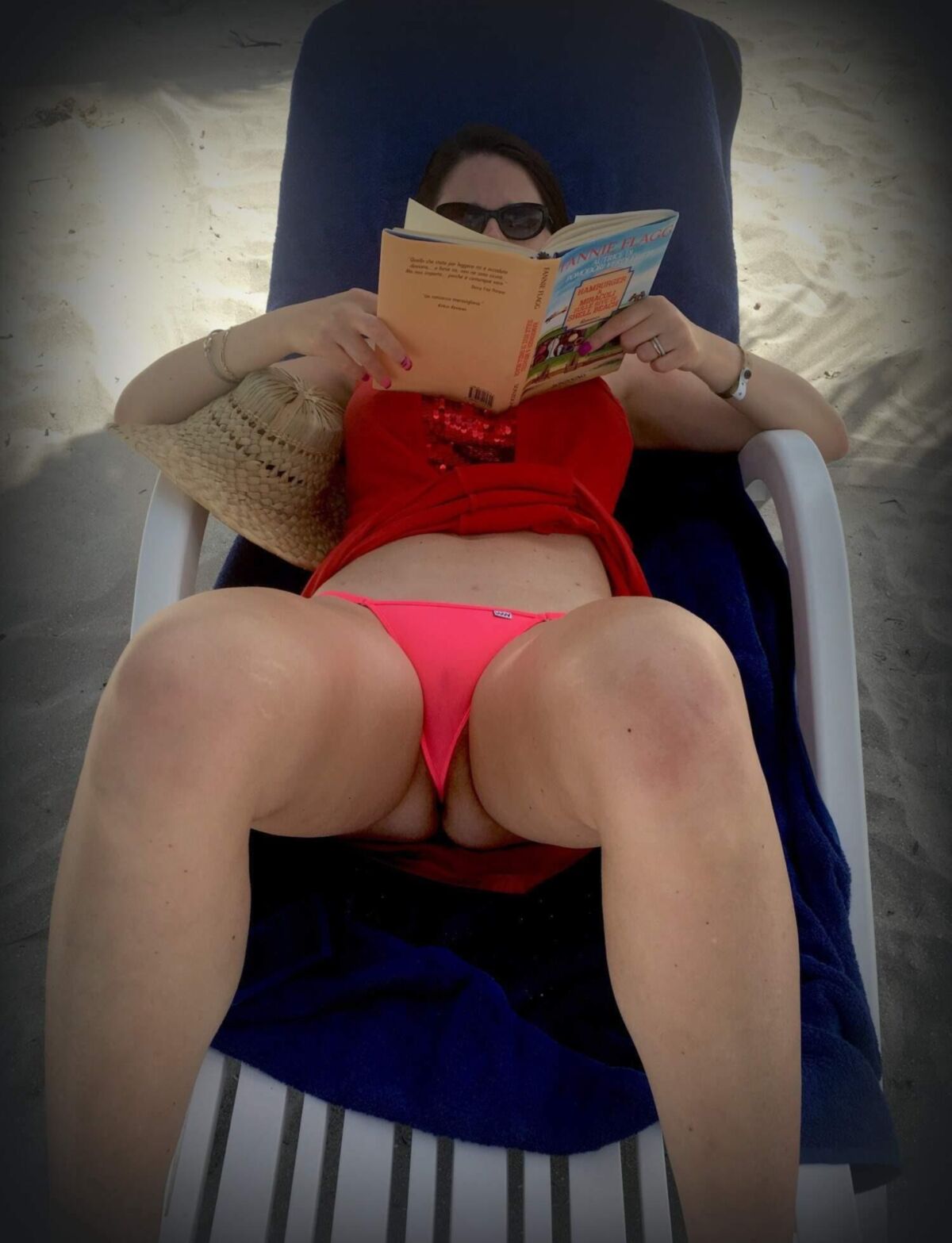 Husband shares wife's holiday snaps