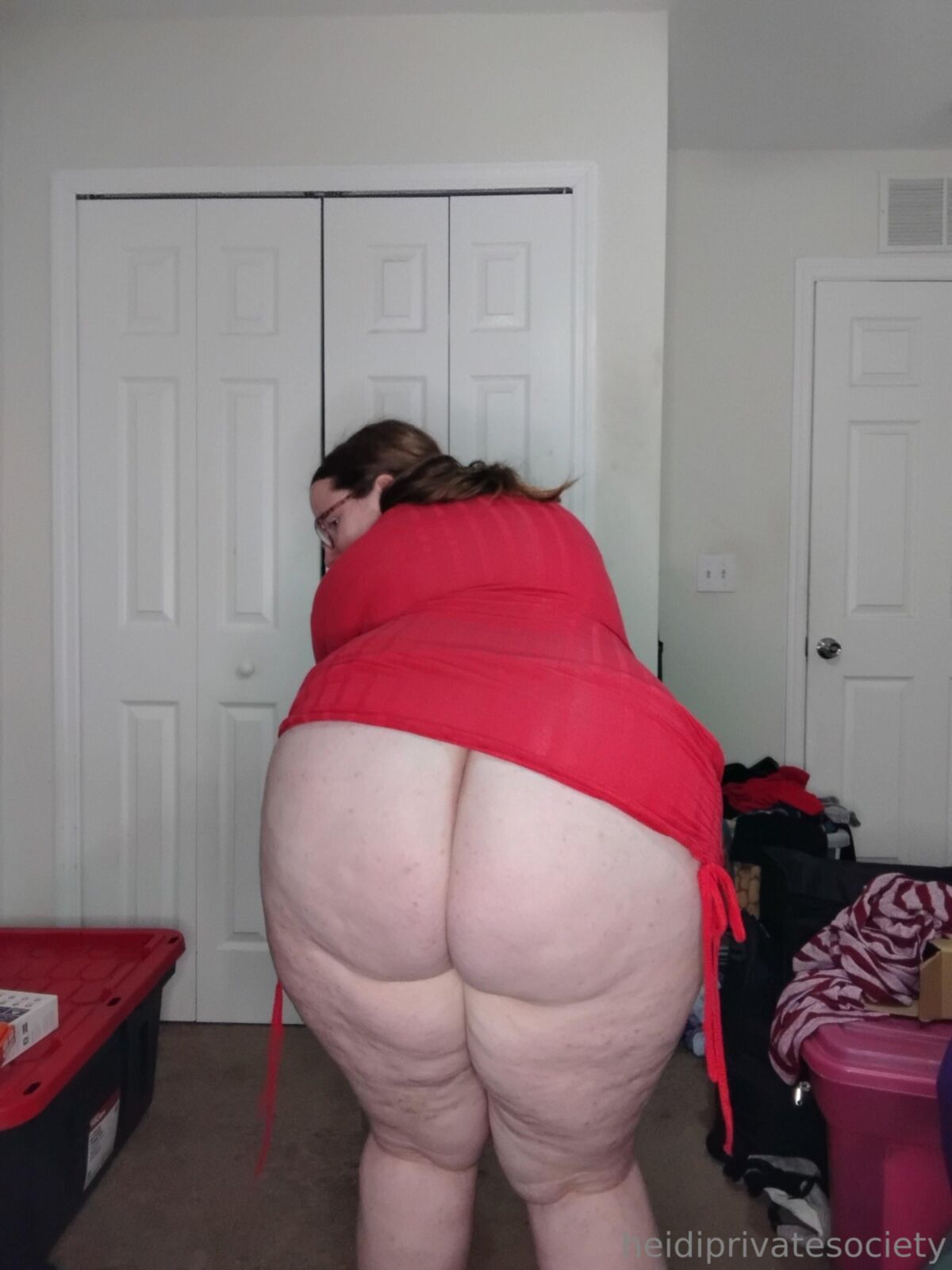 Heidi Huge Ass Big Tits Anal Blonde BBW with Glasses Mixed Hot S