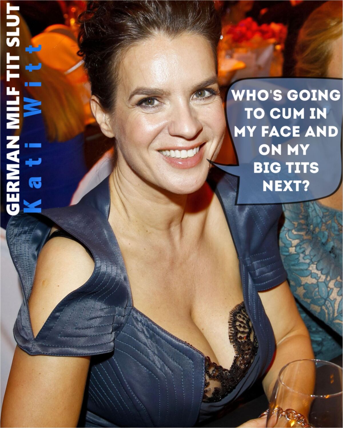 Celeb Tit Sluts, they know they are only busty cheap Fuck Meat