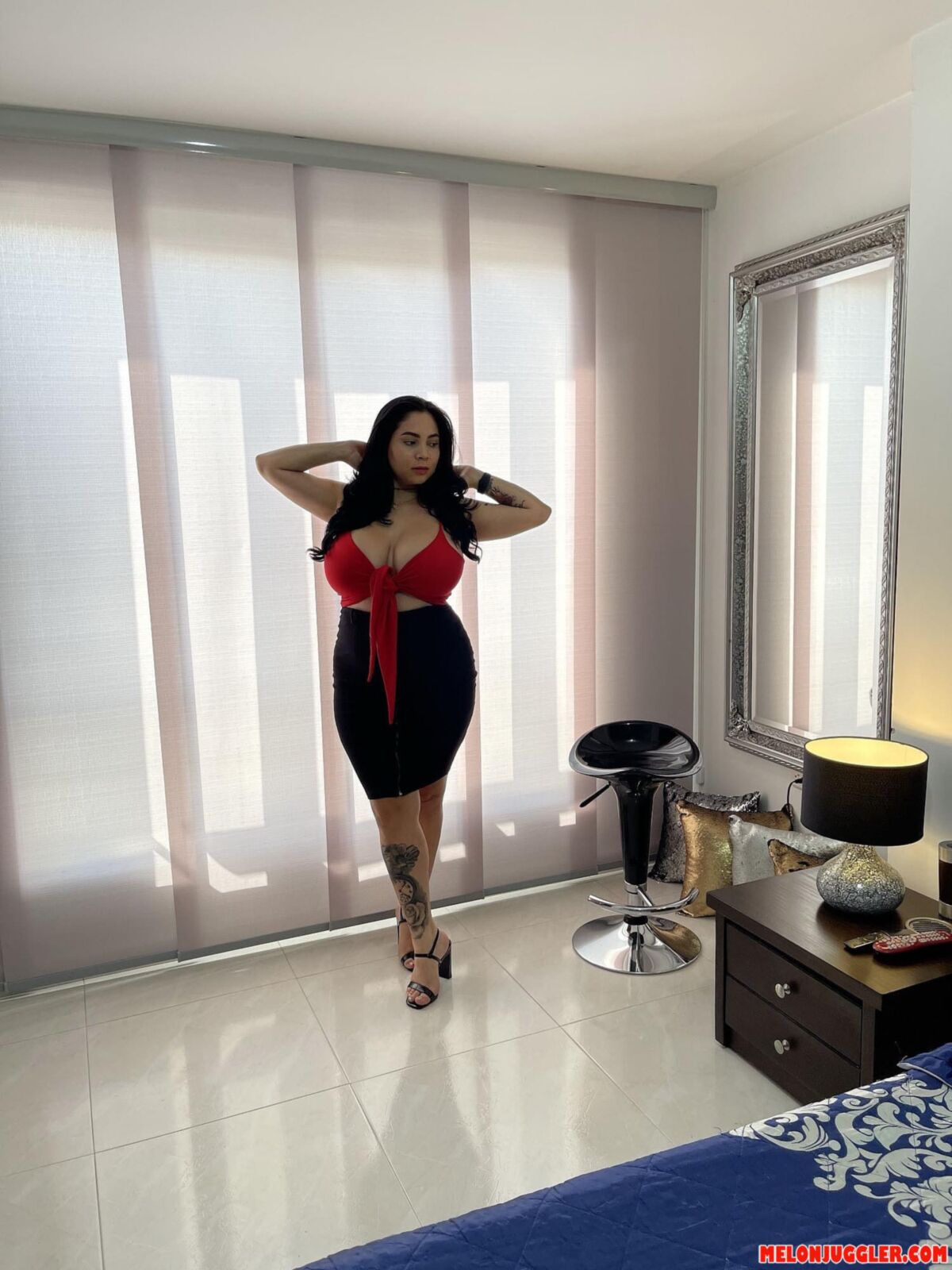 . Kim Velez Who's up for filling that fat pussy?