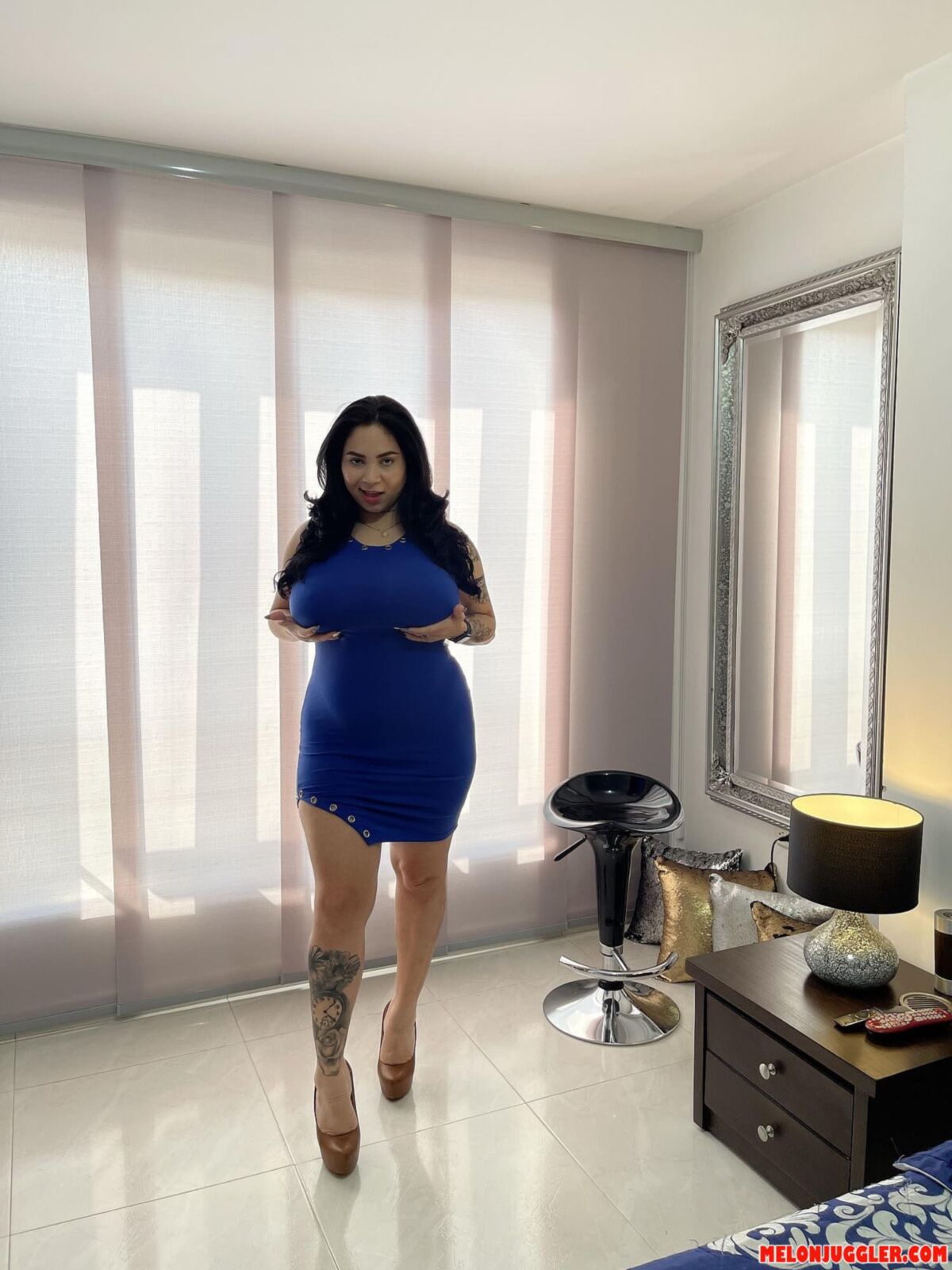 . Kim Velez Who's up for filling that fat pussy?