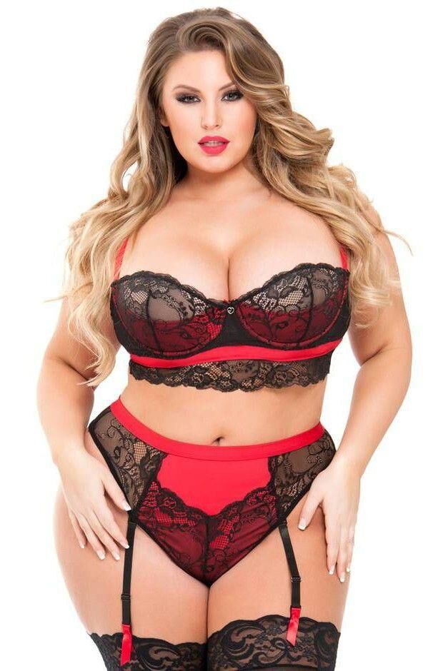 Ashley Alexiss Thick Plus Size Lingerie Model
