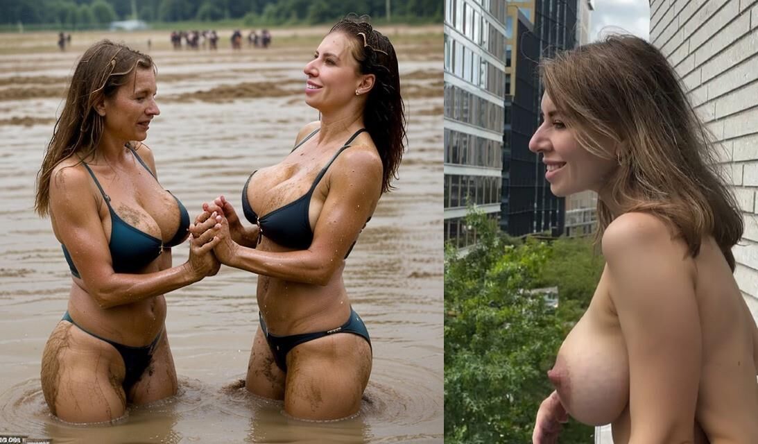 Julia ucraniana Melnychuk lama lutando com uma milf polonesa em Varsóvia