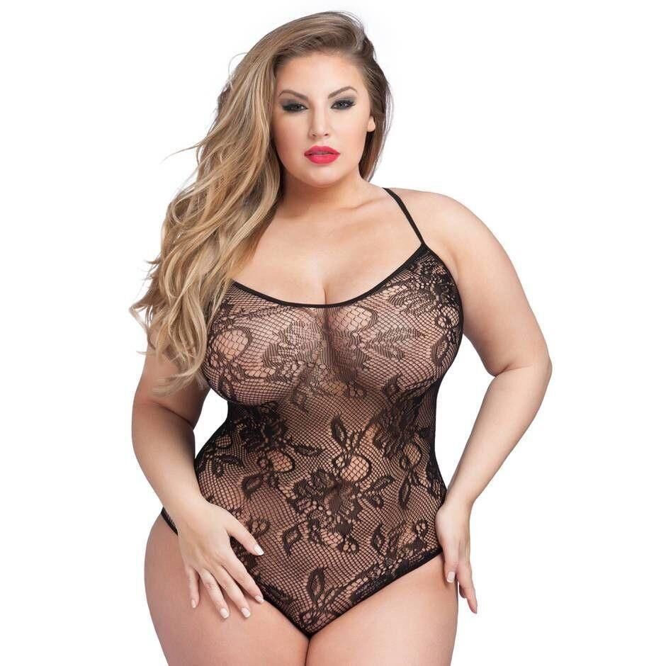 Ashley Alexiss Thick Plus Size Lingerie Model