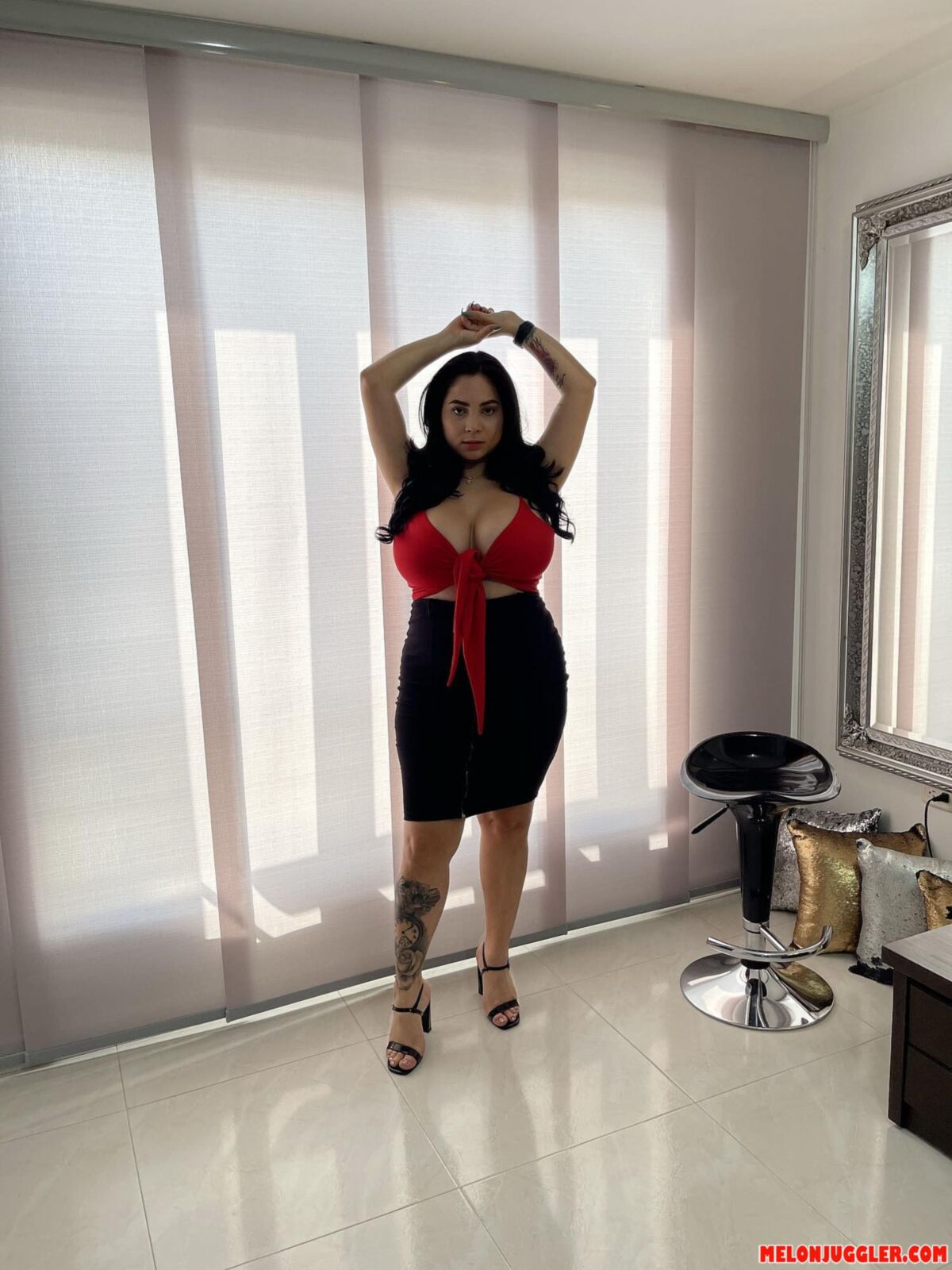 . Kim Velez Who's up for filling that fat pussy?