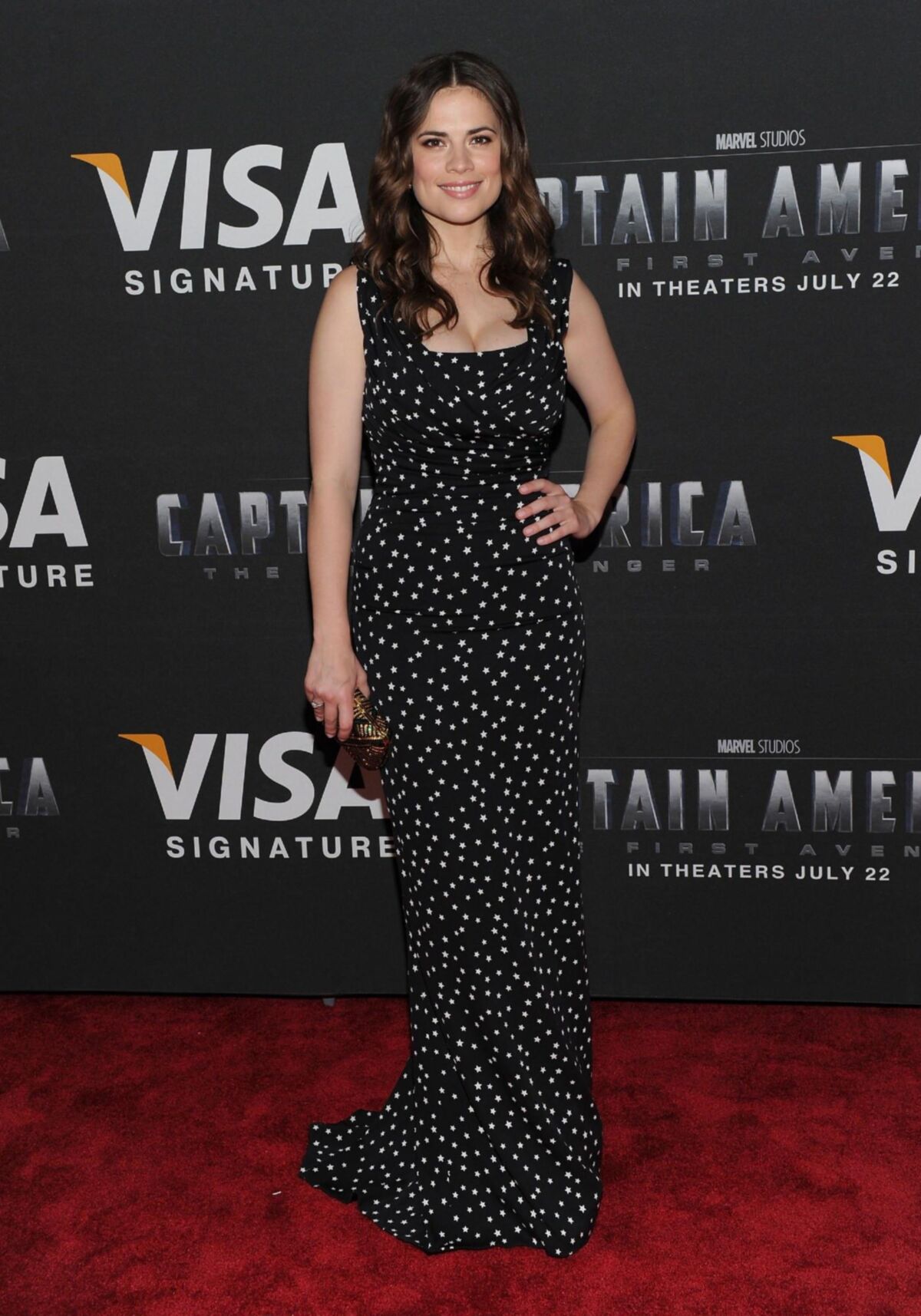 Hayley Atwell Captain America Premiere