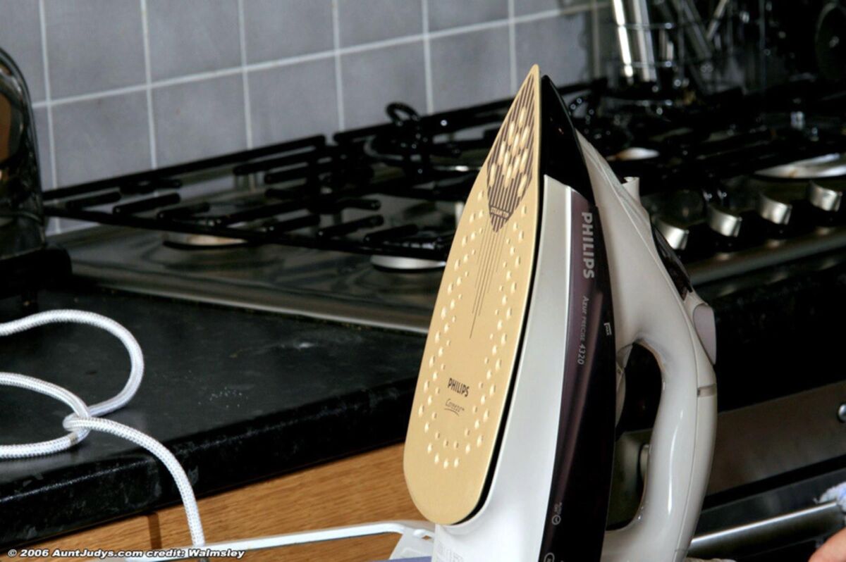 Lucy Gresty Hot Mature British Blonde Has Great Ironing Ways