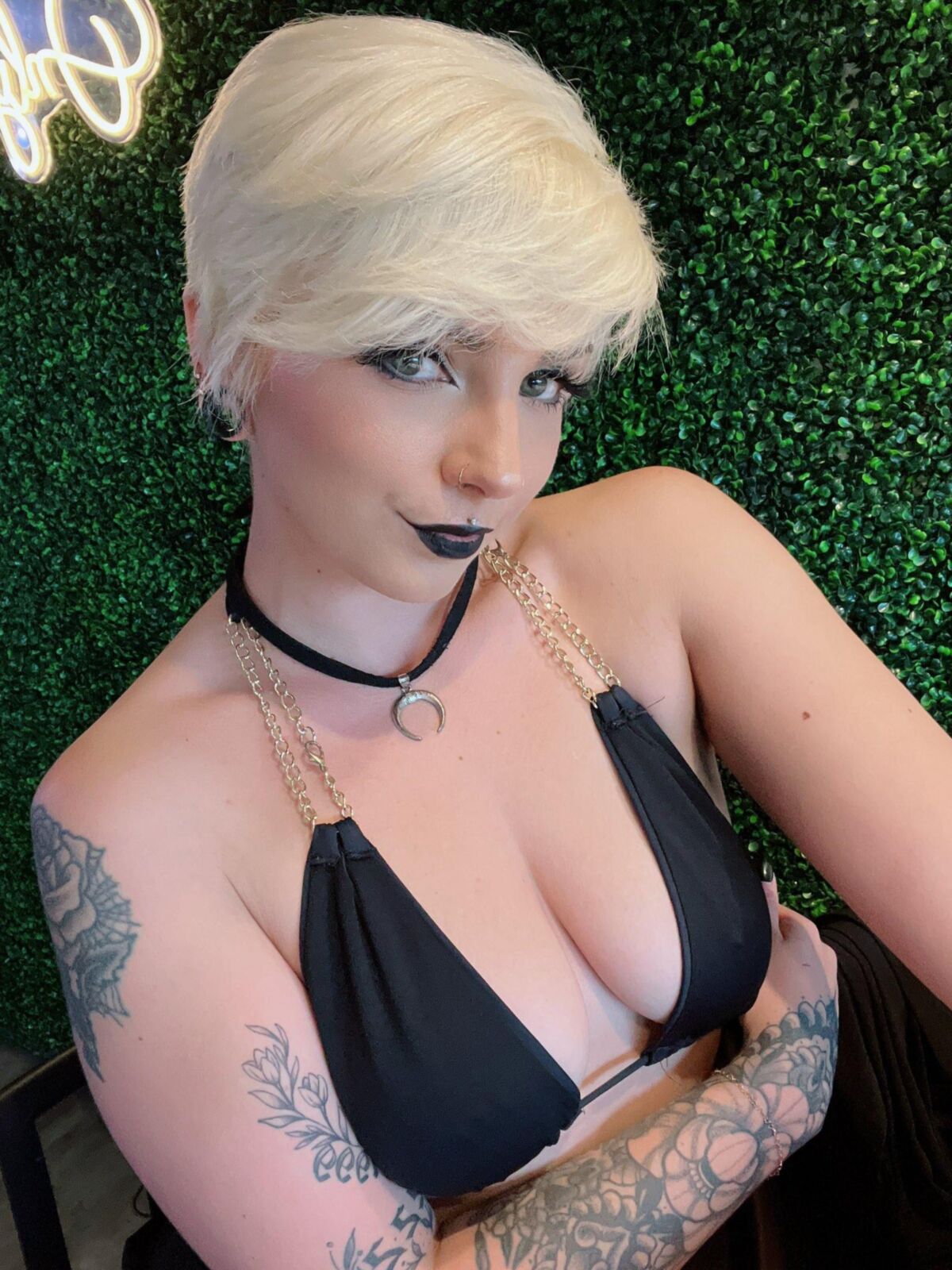Ree Big Ass Big Boobs Tattooed Beauty Blonde Girl Mixed Shots