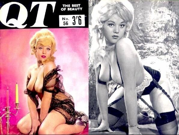 裸の女の子でいっぱいの雑誌