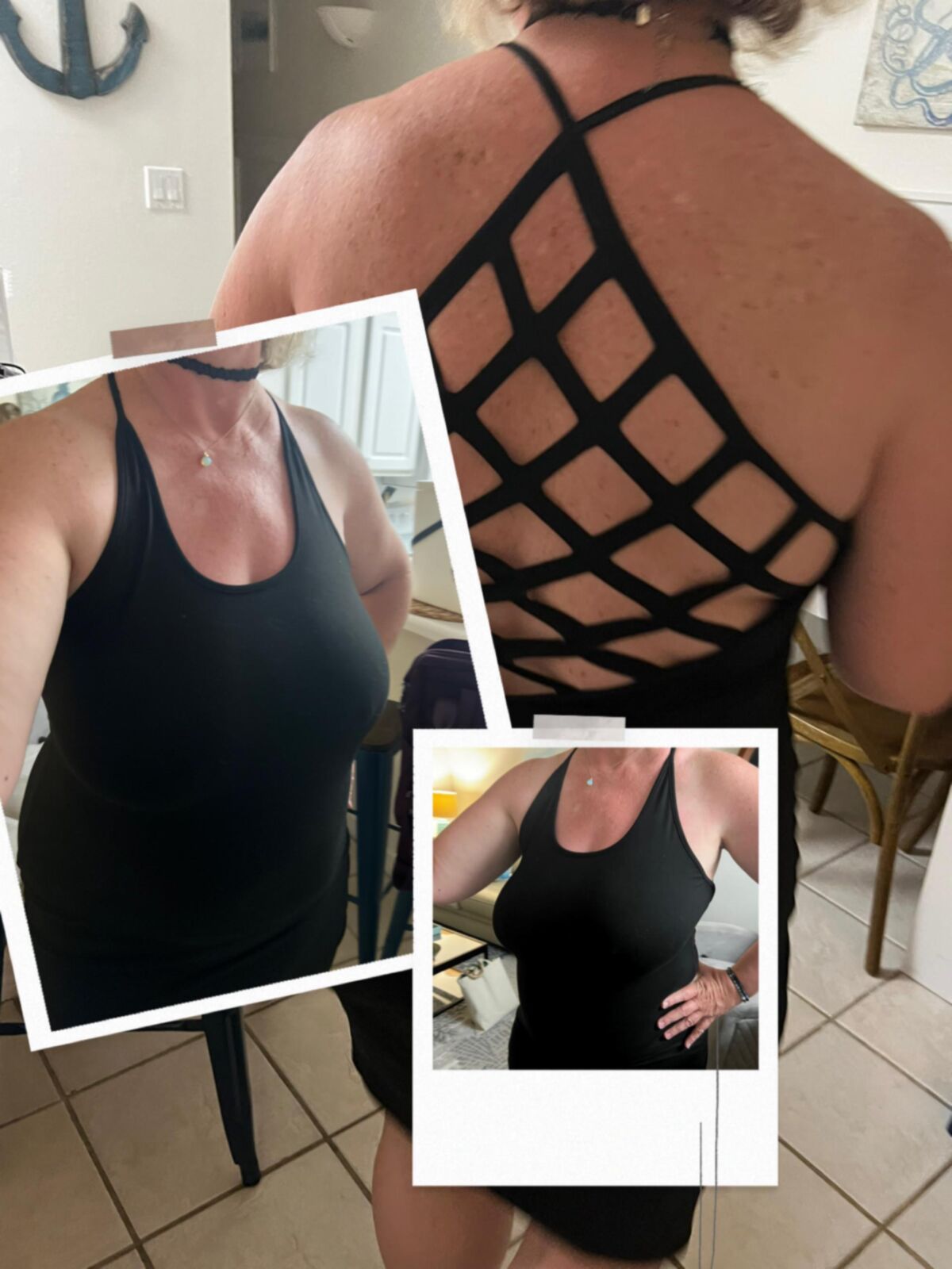 Mi sexy novia milf vestida de colección desnuda