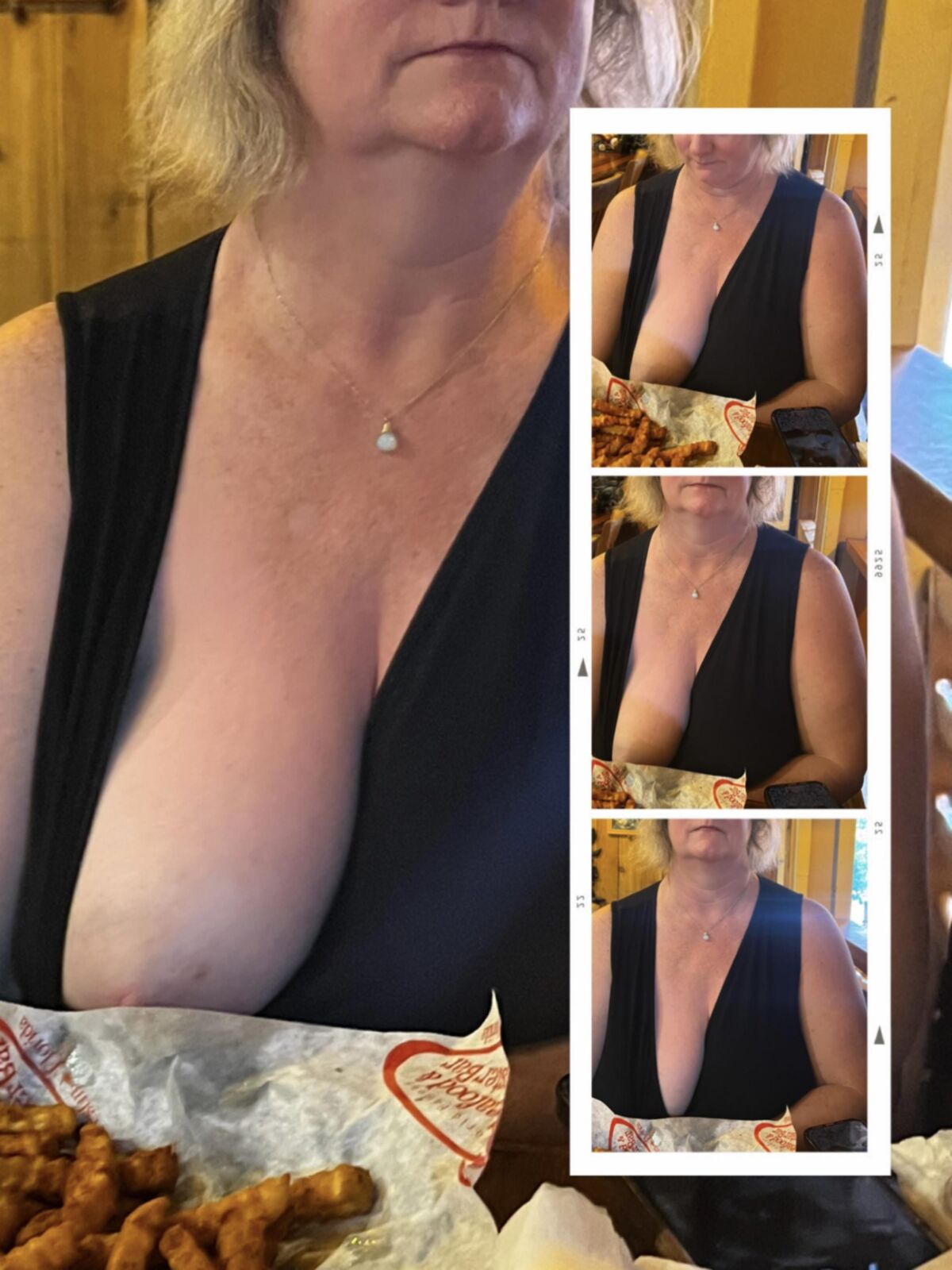 Mi sexy novia milf vestida de colección desnuda