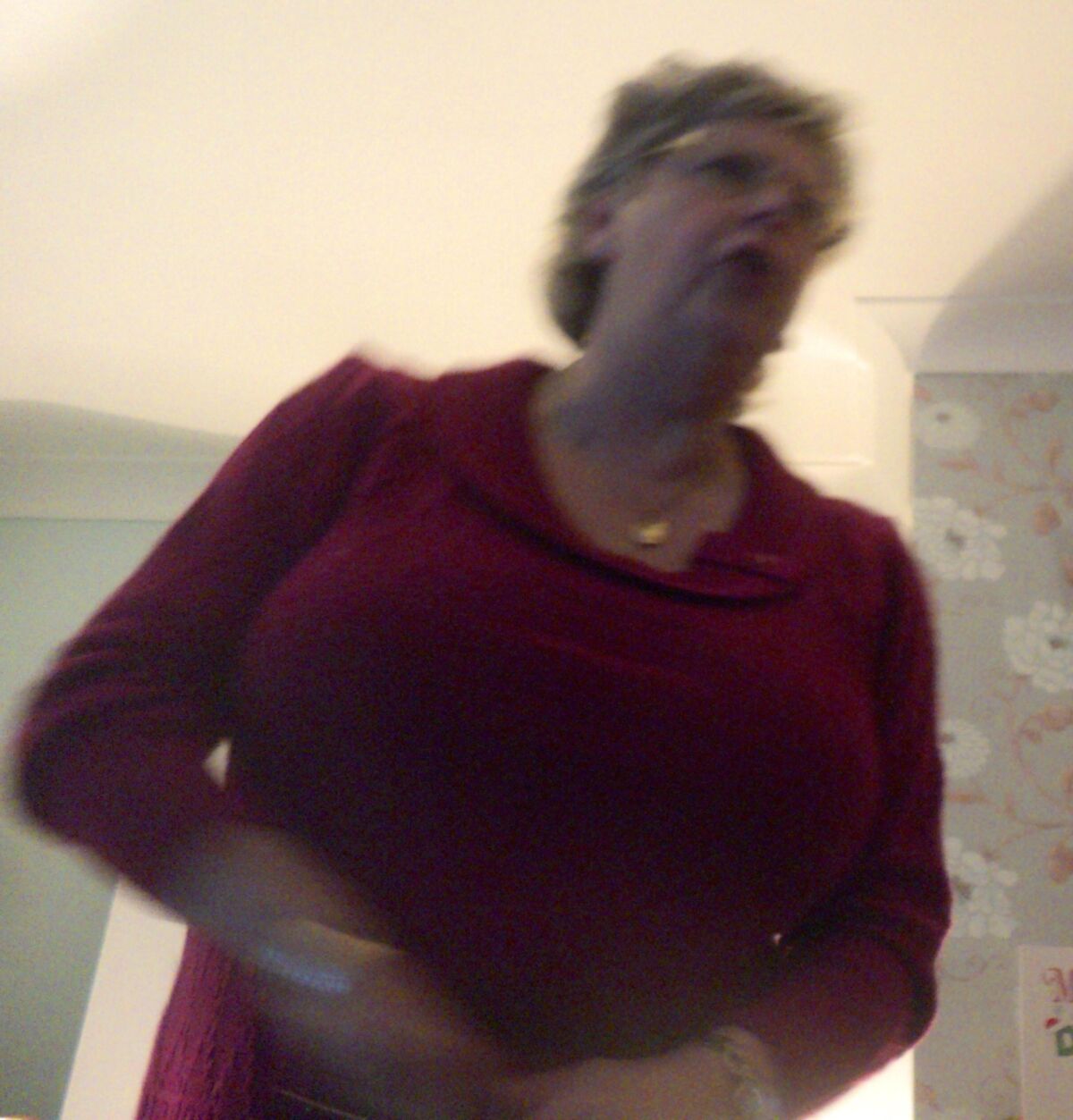 Busted by Busty Aunty Bibby