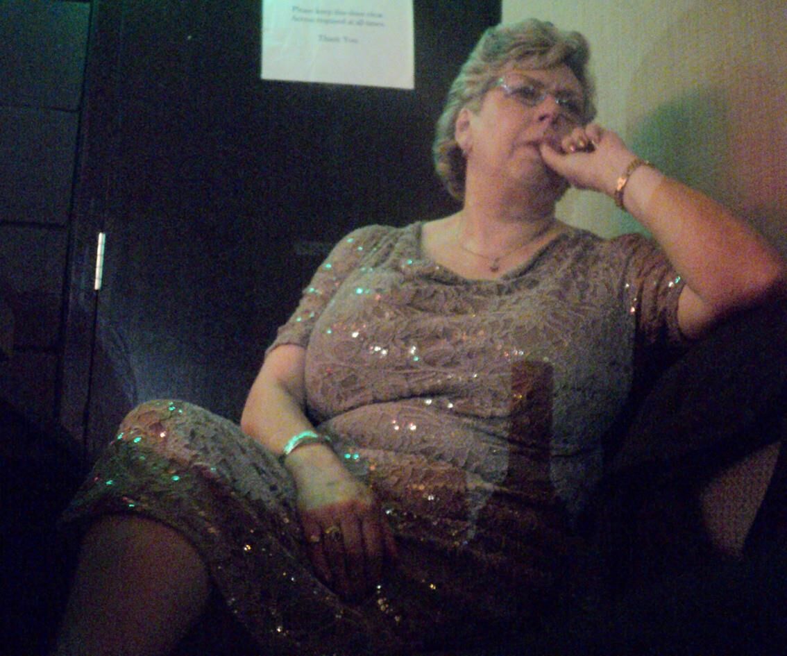 Busted by Busty Aunty Bibby