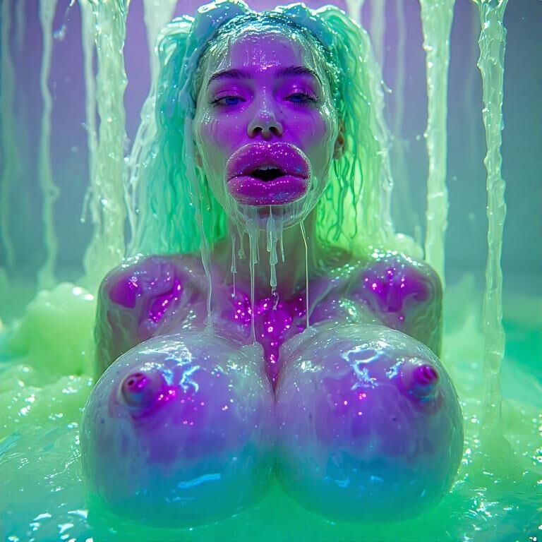 Bimbo lovers of slime 