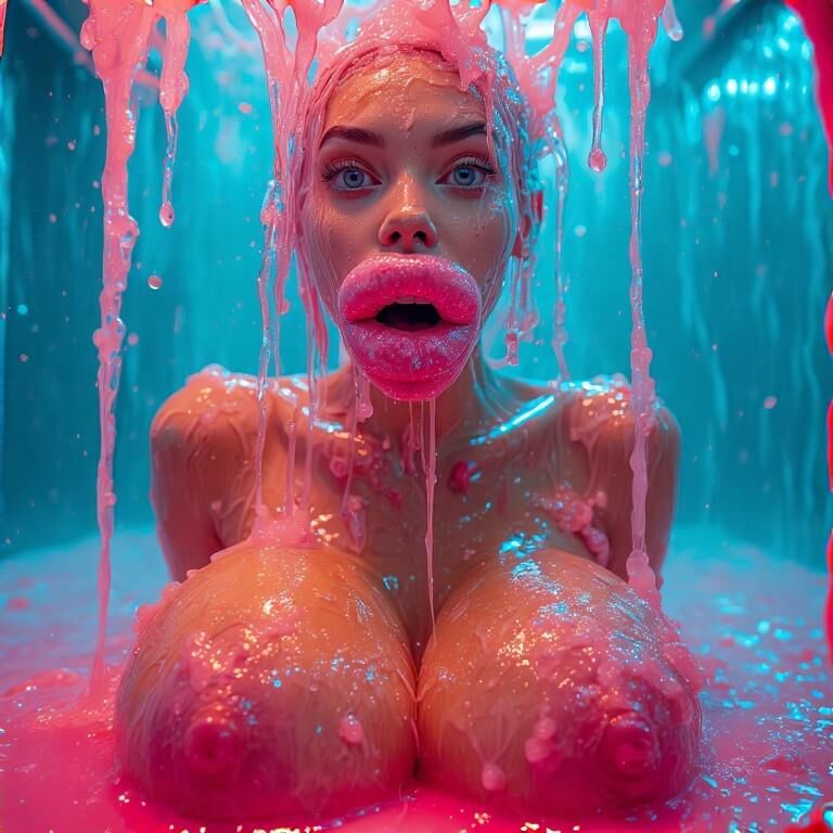 Bimbo lovers of slime 