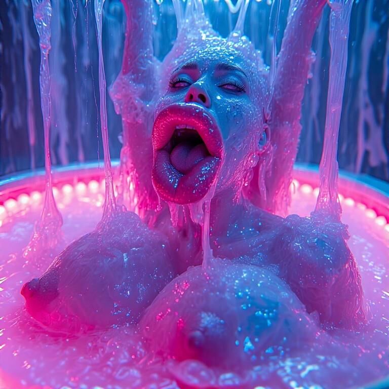 Bimbo lovers of slime 