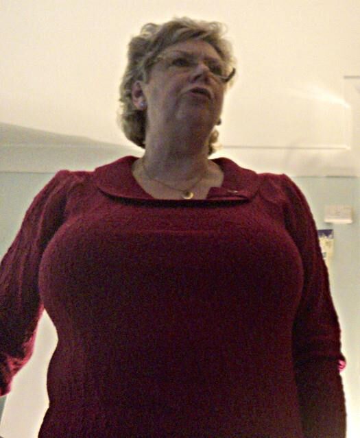 Busted by Busty Aunty Bibby