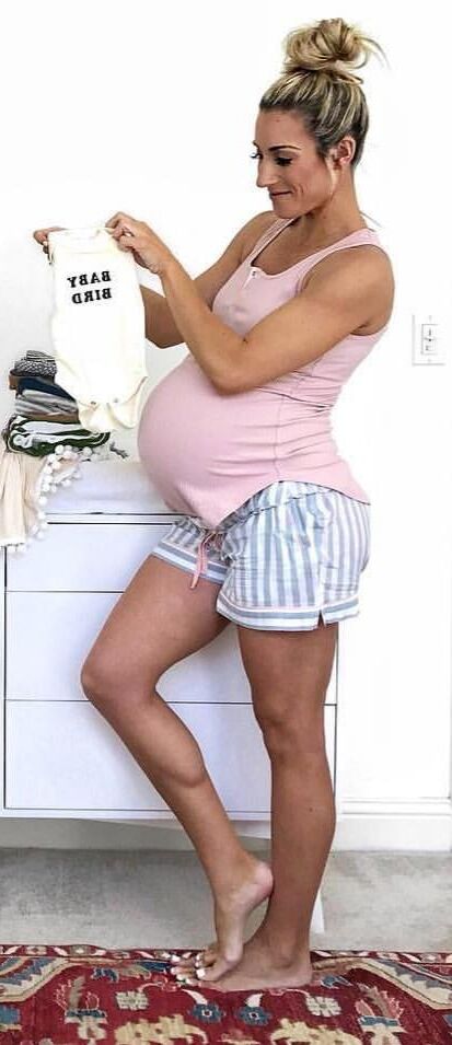 Blonde Pregnant Perfection Motherload