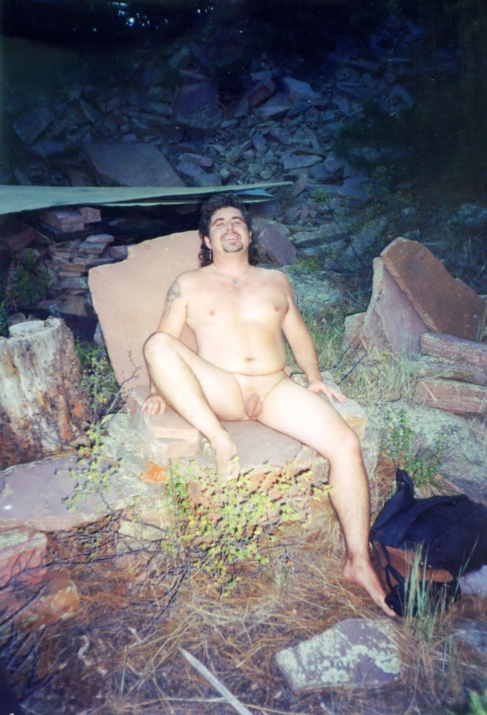 Marilyn Sexy Beautiful Amateur Blonde BBW Naked in Nature