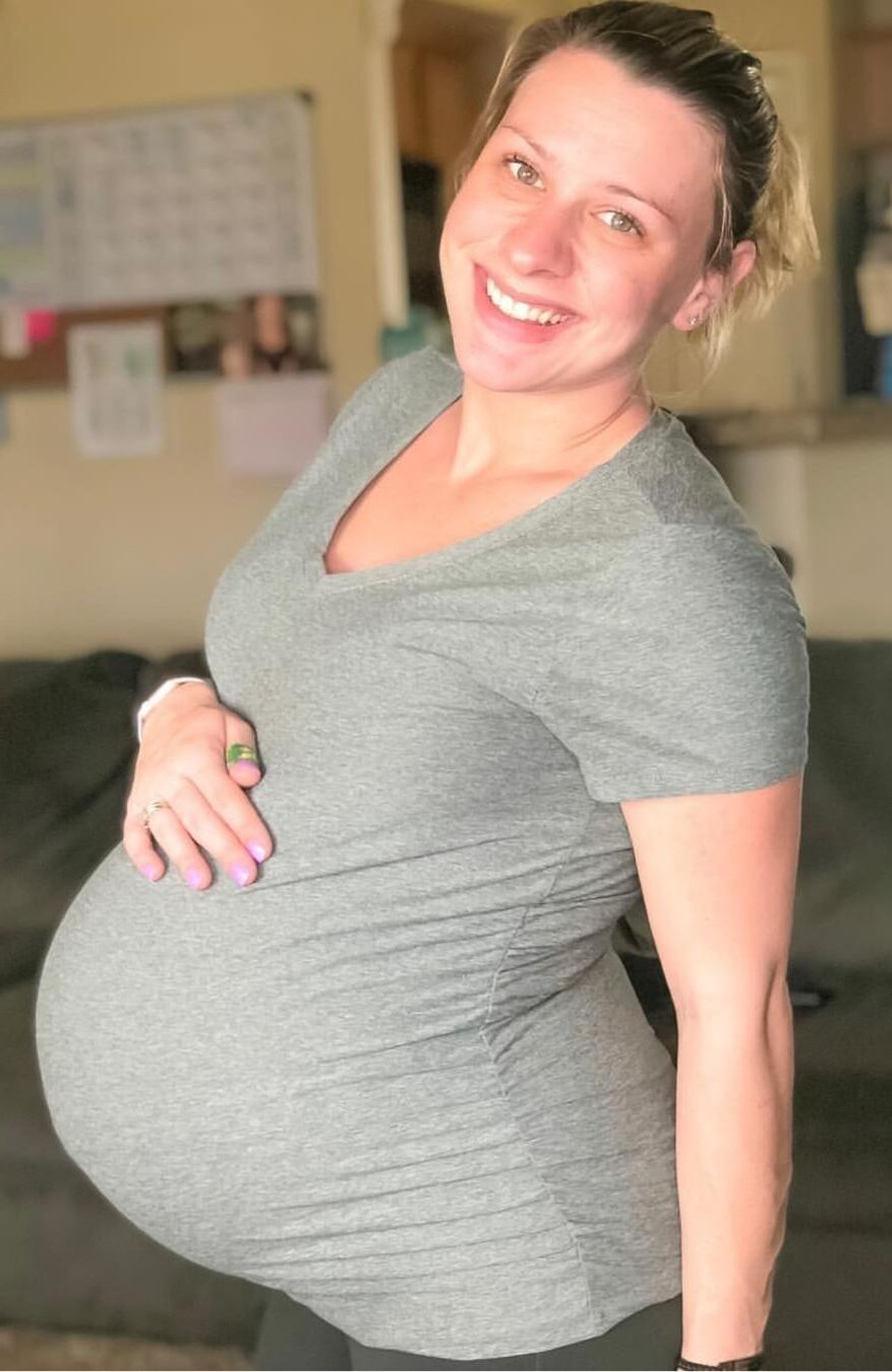 Blonde Pregnant Perfection Motherload