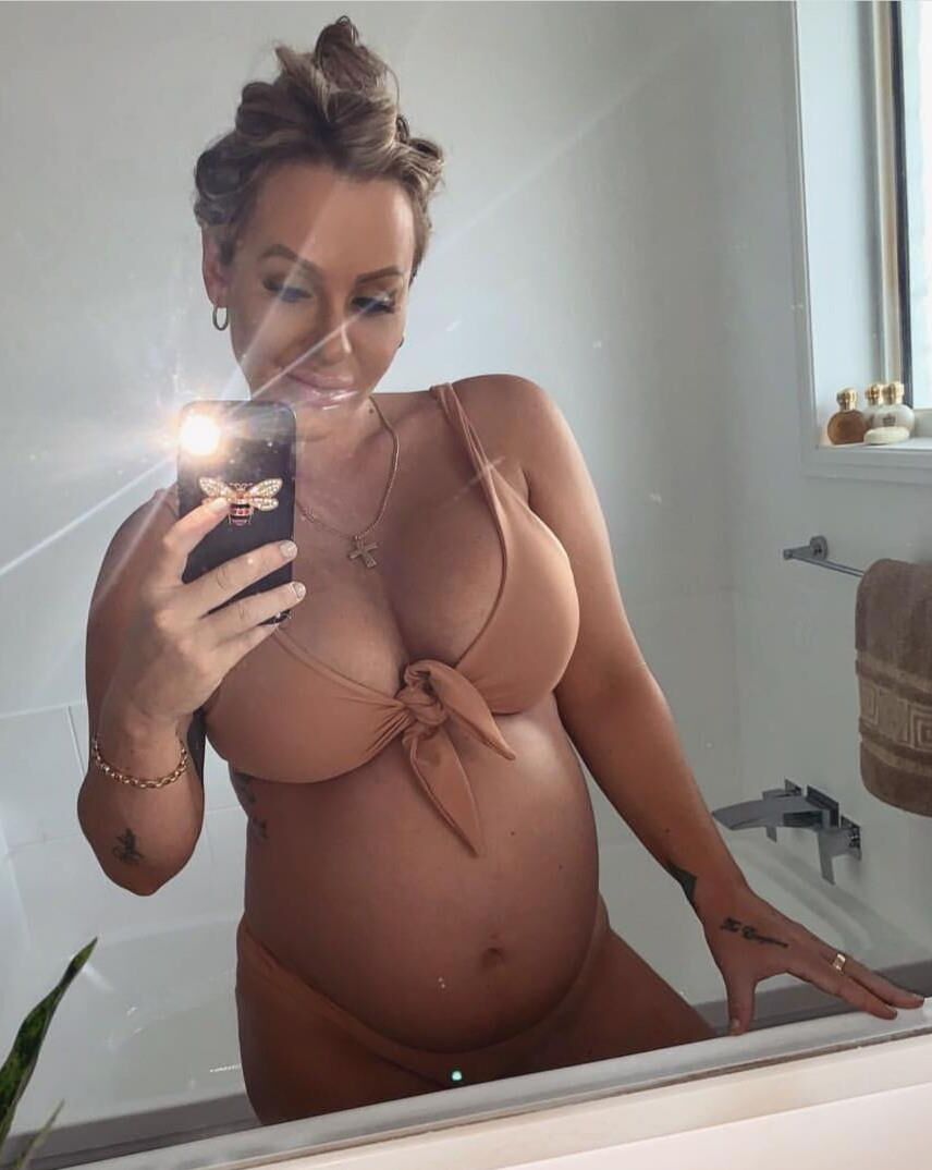 Blonde Pregnant Perfection Motherload