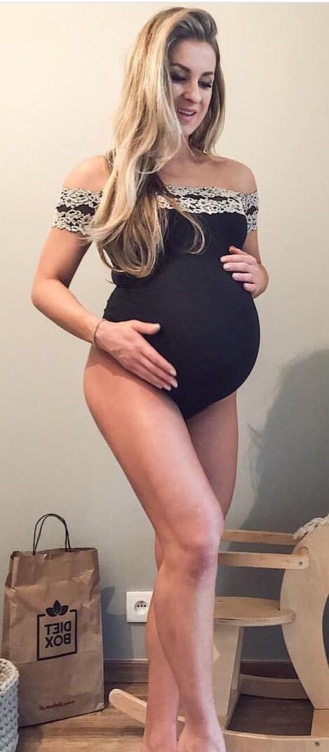 Blonde Pregnant Perfection Motherload