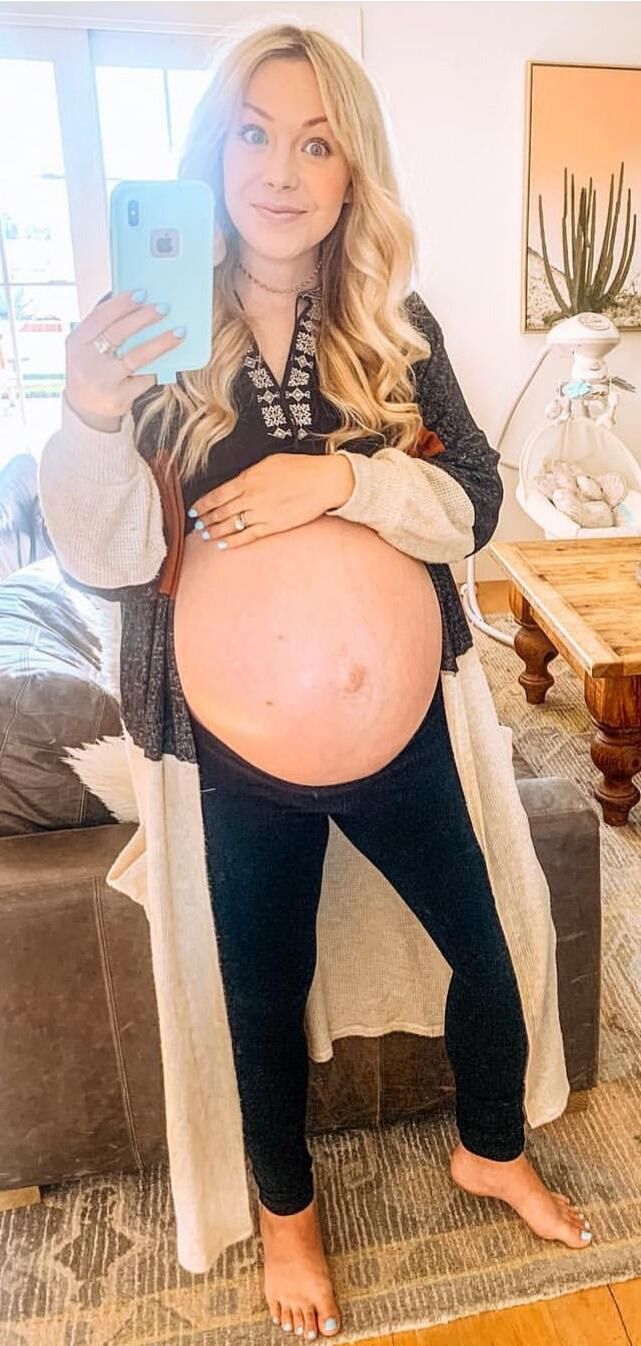 Blonde Pregnant Perfection Motherload