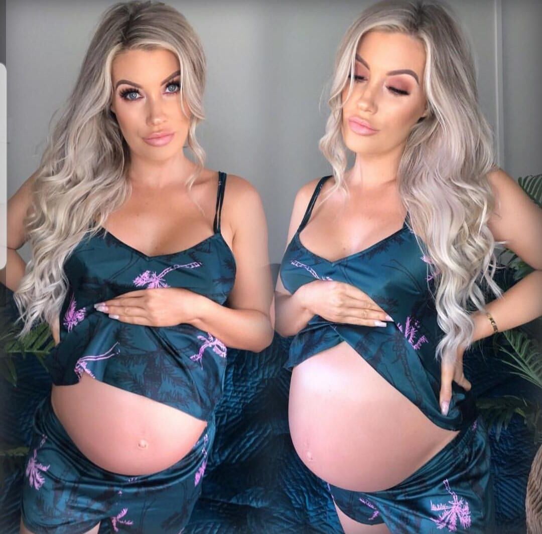 Blonde Pregnant Perfection Motherload