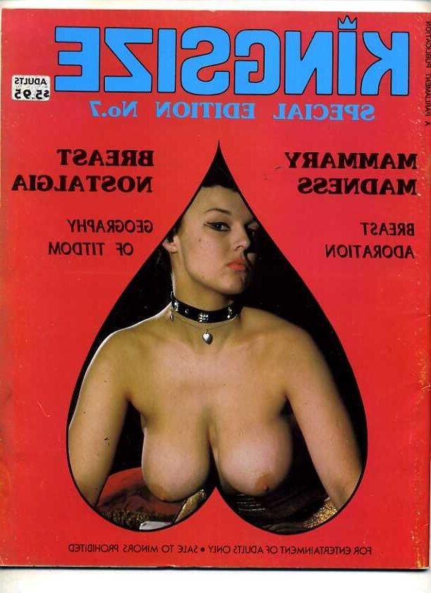 Goddesses de bosomía desnuda en revistas