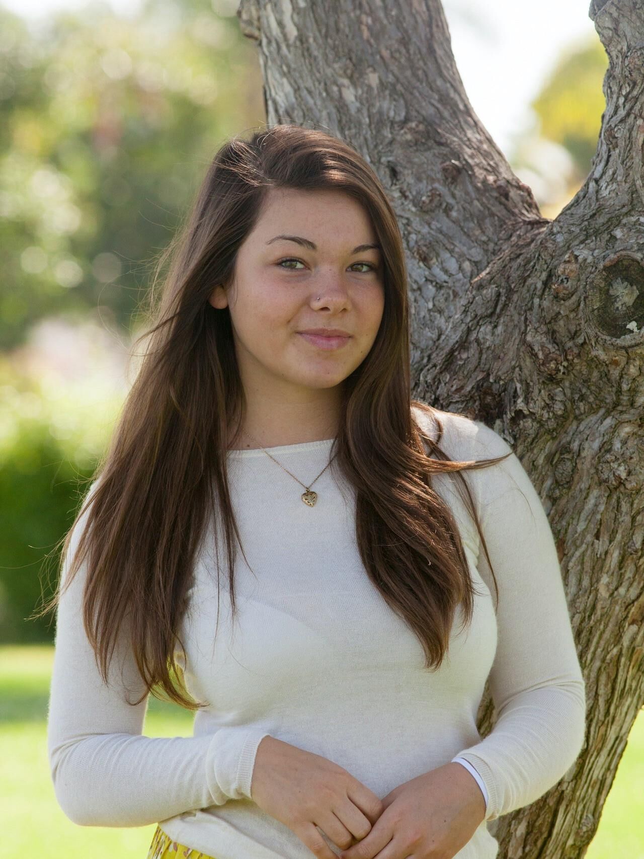 Nikki ein blauer Höschentag im Park (NN)