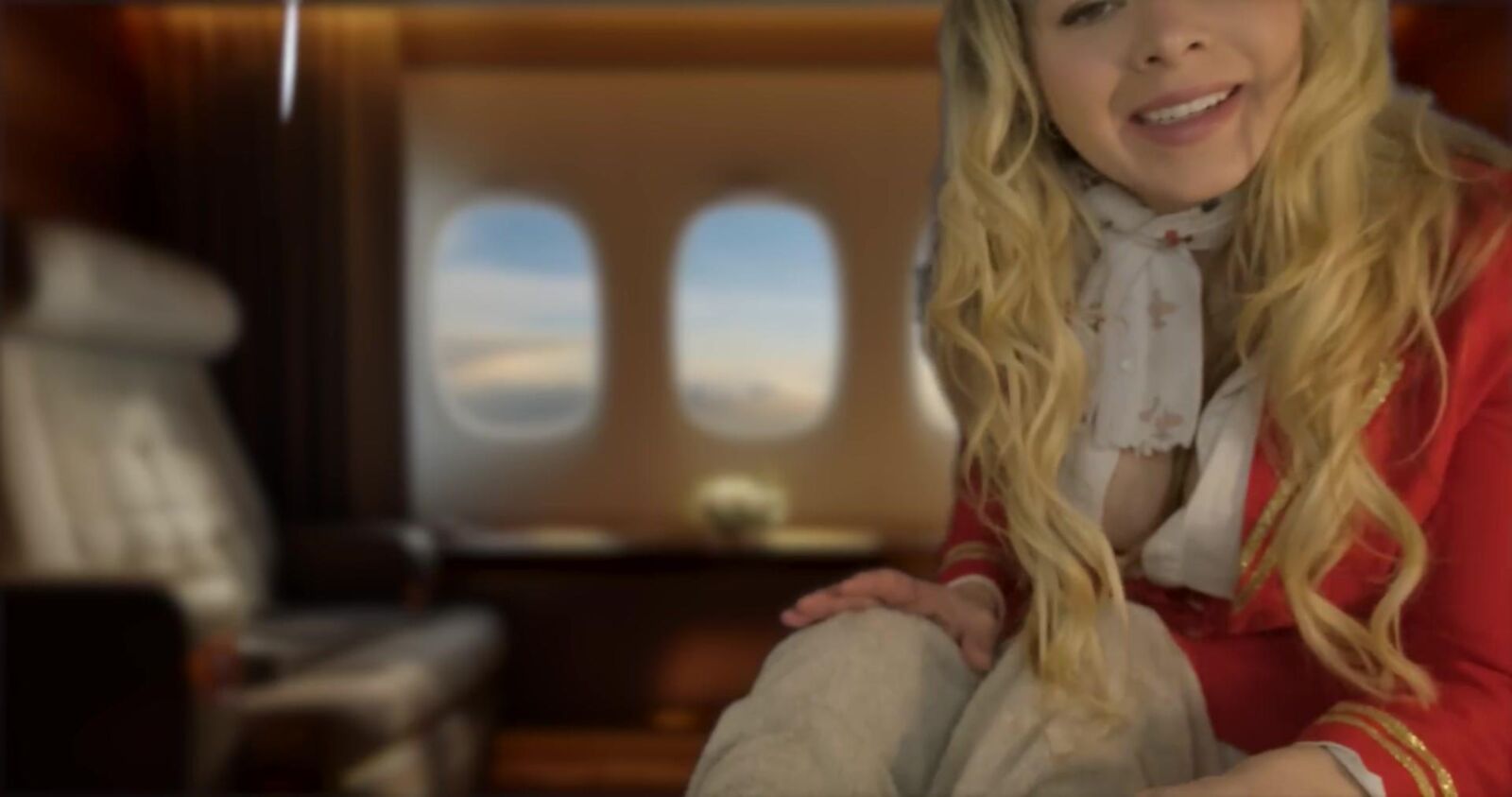 Schottische Murmeln ASMR luxuriöser erstklassiger Fluggesellschaft Massage