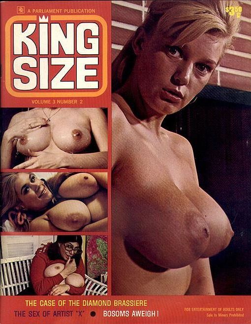 Goddesses de bosomía desnuda en revistas