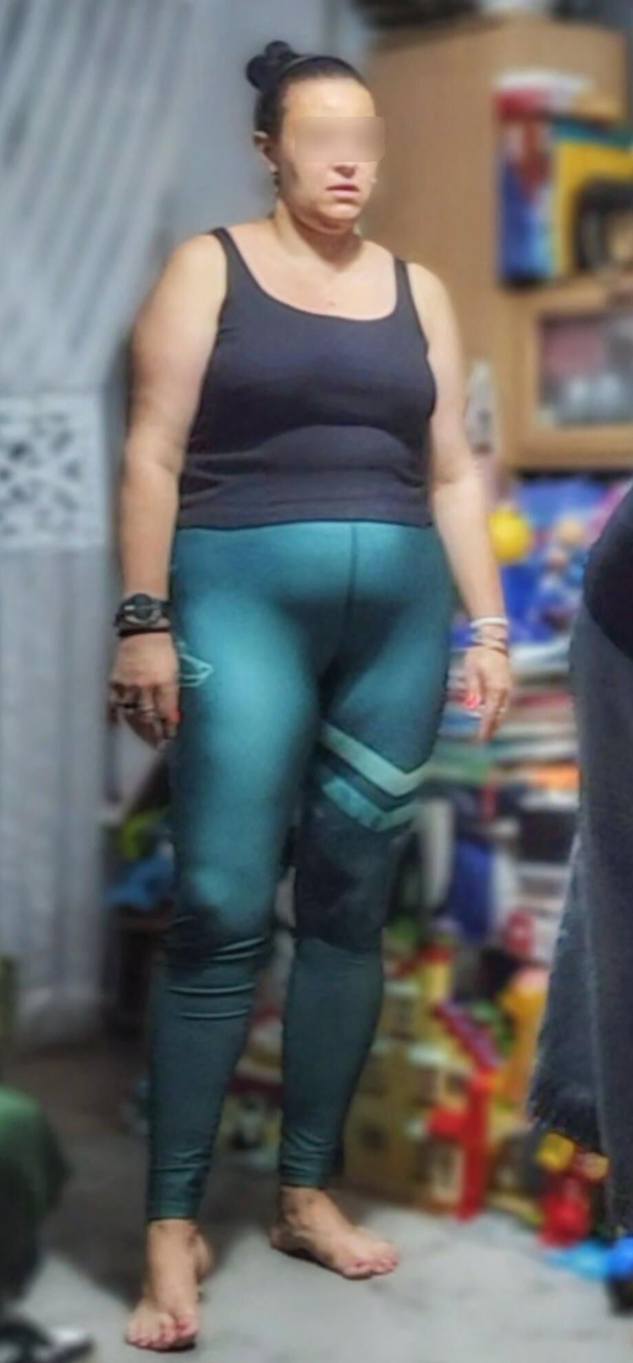 pizdognioty my polish milf wife cameltoe big ass in leggins 