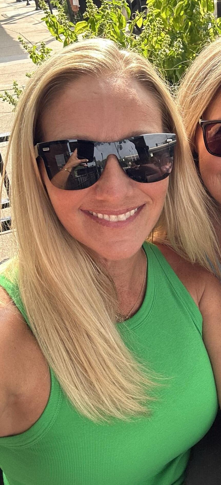 Tina shows off her great areolas while flashing at mardi gras