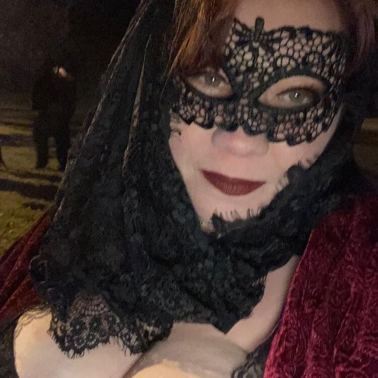 Missy showing off her huge ass tits at mardi gras