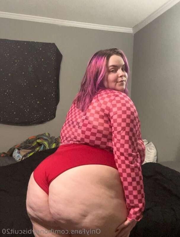 Медовые розовые волосы огромные задницы огромные сиськи красоты BBW Девушка смешанные снимки